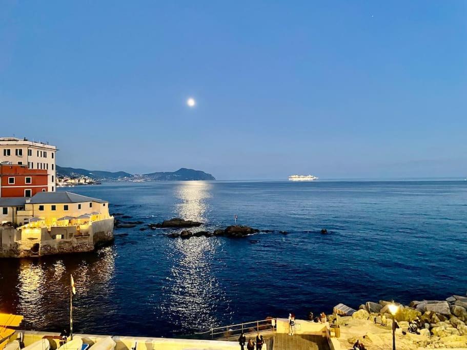 Apartmán Moonlight In Boccadasse Janov Exteriér fotografie